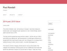 Tablet Screenshot of prandall.com